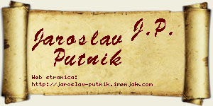 Jaroslav Putnik vizit kartica